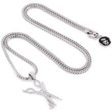 Load image into Gallery viewer, Comb and Scissors Necklace