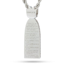 Load image into Gallery viewer, Notorious B.I.G. x King Ice - X Crack Commandments Necklace