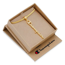 Load image into Gallery viewer, Champion Heritage 14K Gold Logo Necklace
