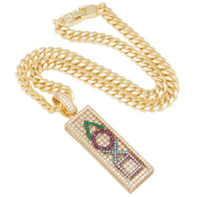 Load image into Gallery viewer, Inspired by PlayStation® - XL Iced PS Buttons Necklace
