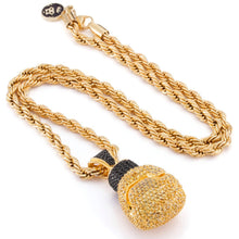 Load image into Gallery viewer, The 14K Gold Boxing Glove Necklace
