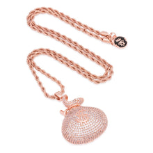 Load image into Gallery viewer, Money Bag Necklace - Designed by Snoop Dogg x King Ice
