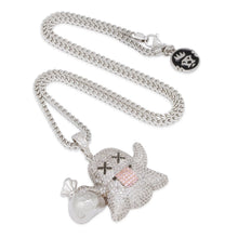 Load image into Gallery viewer, Money Ghost Emoji Necklace
