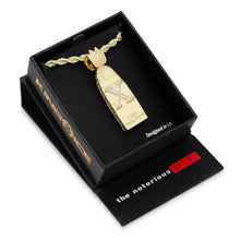 Load image into Gallery viewer, Notorious B.I.G. x King Ice - X Crack Commandments Necklace
