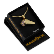 Load image into Gallery viewer, Purple Drank Necklace - Designed by Snoop Dogg x King Ice
