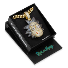 Load image into Gallery viewer, Rick and Morty x King Ice - Evil Rick Necklace
