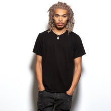 Load image into Gallery viewer, The Rose Gold Clear Crown Julz Necklace
