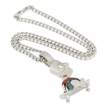 Load image into Gallery viewer, Simpsons x King Ice - Skater Bart Necklace
