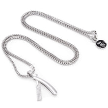 Load image into Gallery viewer, Straight RZR Barber Shop Necklace

