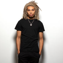 Load image into Gallery viewer, White Gold Devil Emoji Necklace
